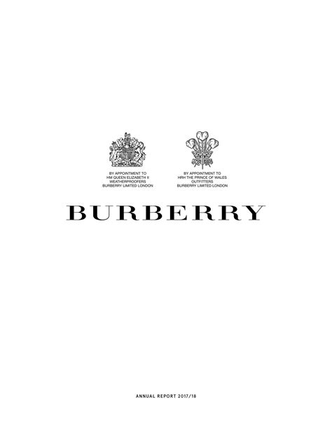 burberry annual report